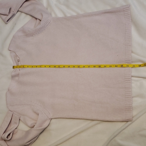 NEW Benedetta B. Merino Wool Cashmere Sweater Button Back Cardigan Luxury Comfy - Picture 11 of 16